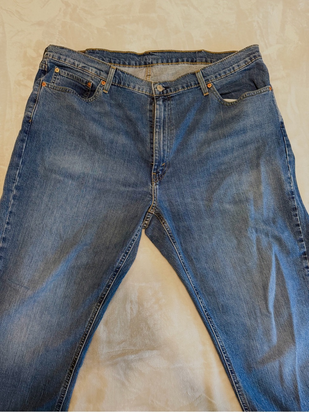 Classic Men's Blue Denim Levi’s Jeans